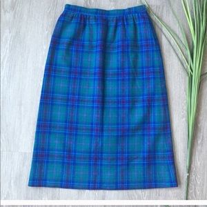Pendleton wool skirt